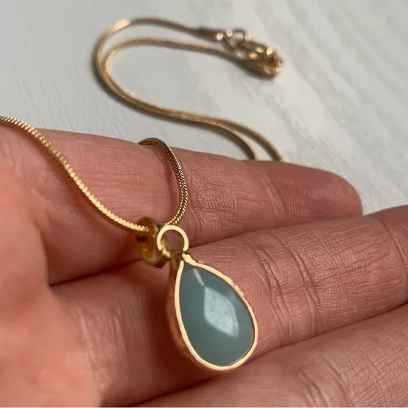 • NEW! Dainty Amazonite Necklace • - Picture 8 of 14